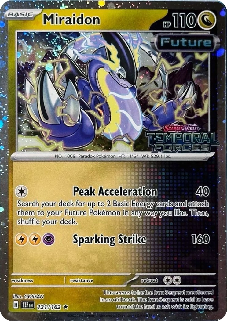 Miraidon (121/162) (Best Buy) [Scarlet & Violet: Temporal Forces]