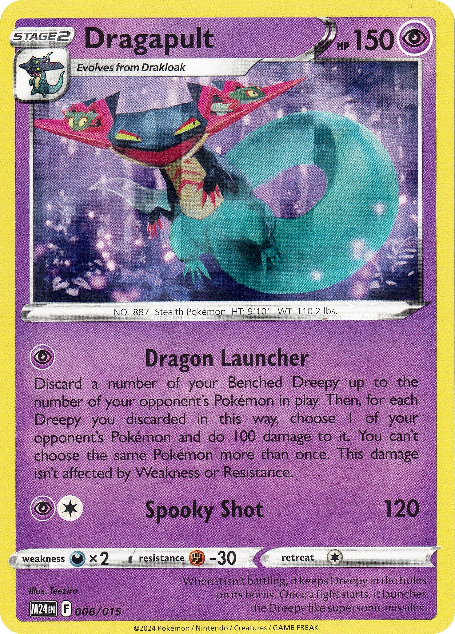 Dragapult (006/015) [McDonald's Promos 2024 Collection]