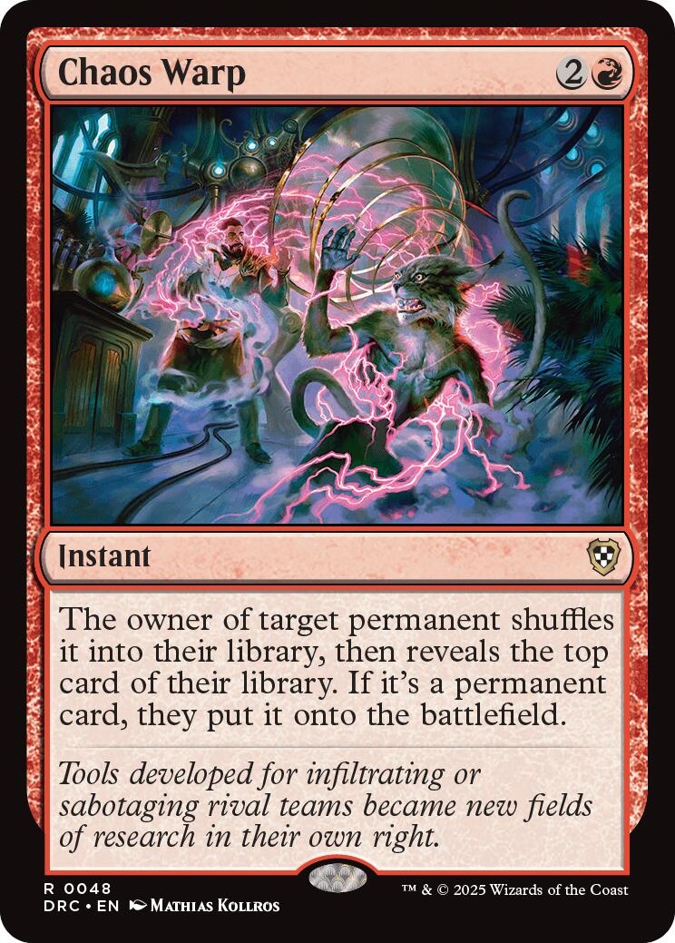 Chaos Warp [Aetherdrift Commander]